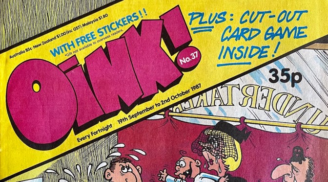 COMiNG UP: OiNK! #37