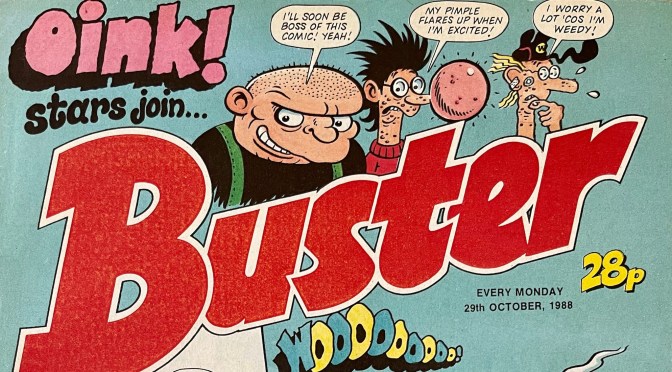 COMiNG UP: BUSTER