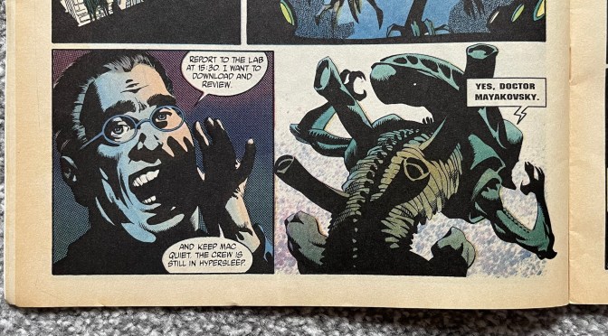 ALiENS #1: STOP YOUR GRiNNiN’ AND DROP YOUR LiNEN