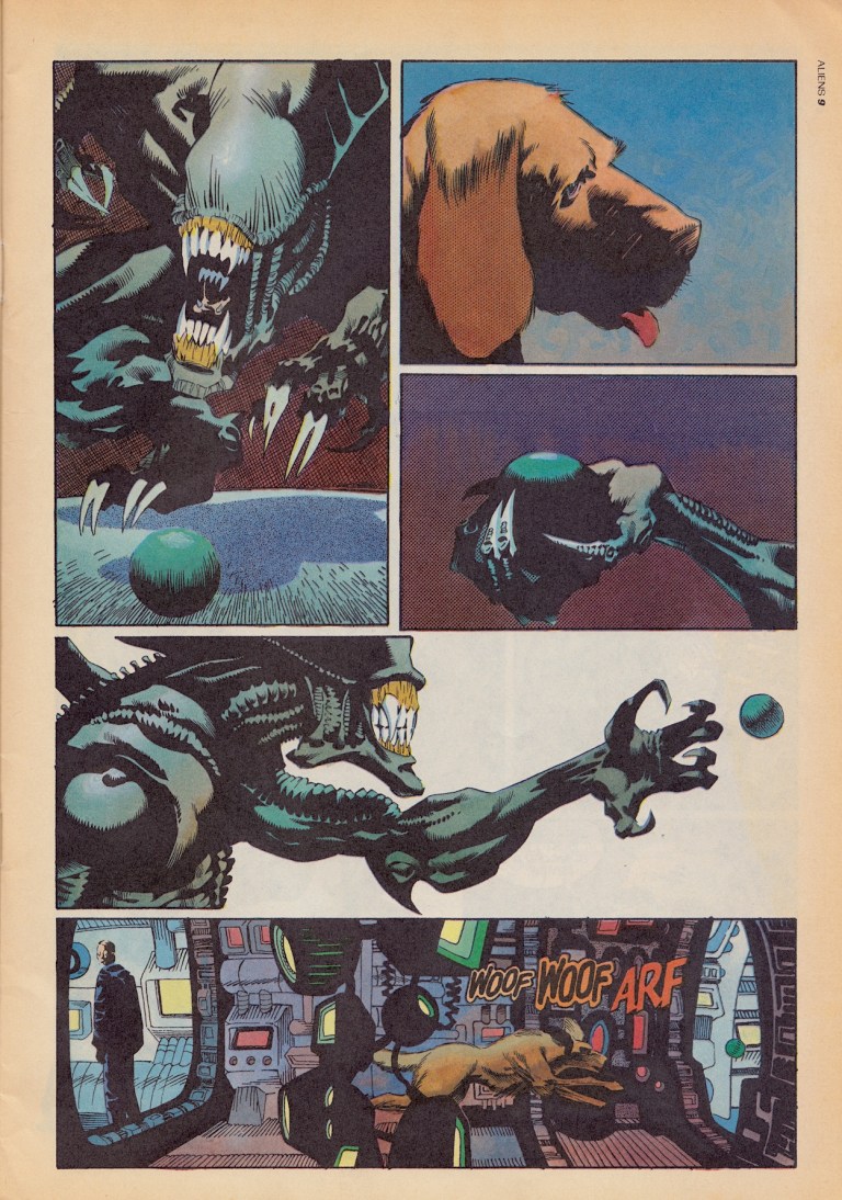 ALiENS #1: STOP YOUR GRiNNiN’ AND DROP YOUR LiNEN | OiNK Blog
