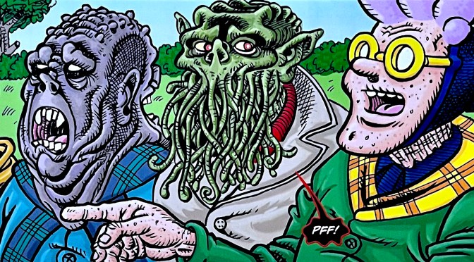 PSYCHO GRAN COMIC CAPERS CAVALCADE #3: REVENGE iS A SWEET OLD LADY