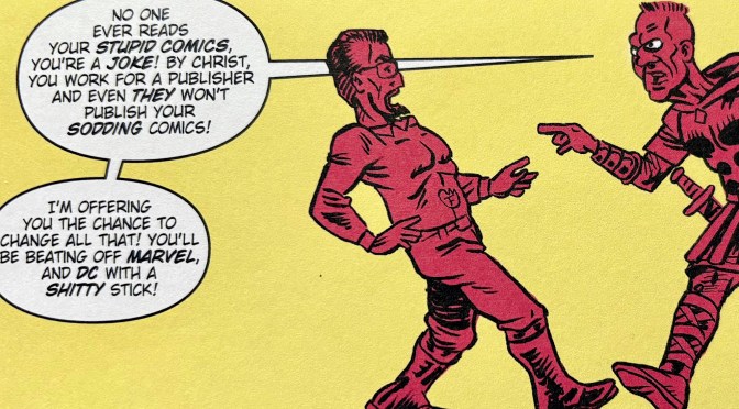 DAViD LEACH CONQUERS THE UNiVERSE #4: THEY SAY HE’S VERY FUNNY