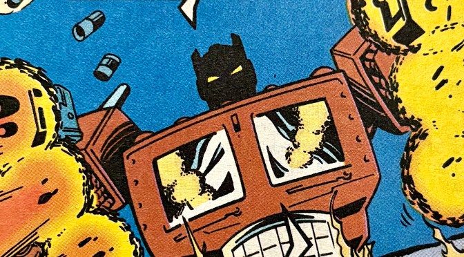 TRANSFORMERS GENERATiON 2 #8: iNTO HiGH GEAR